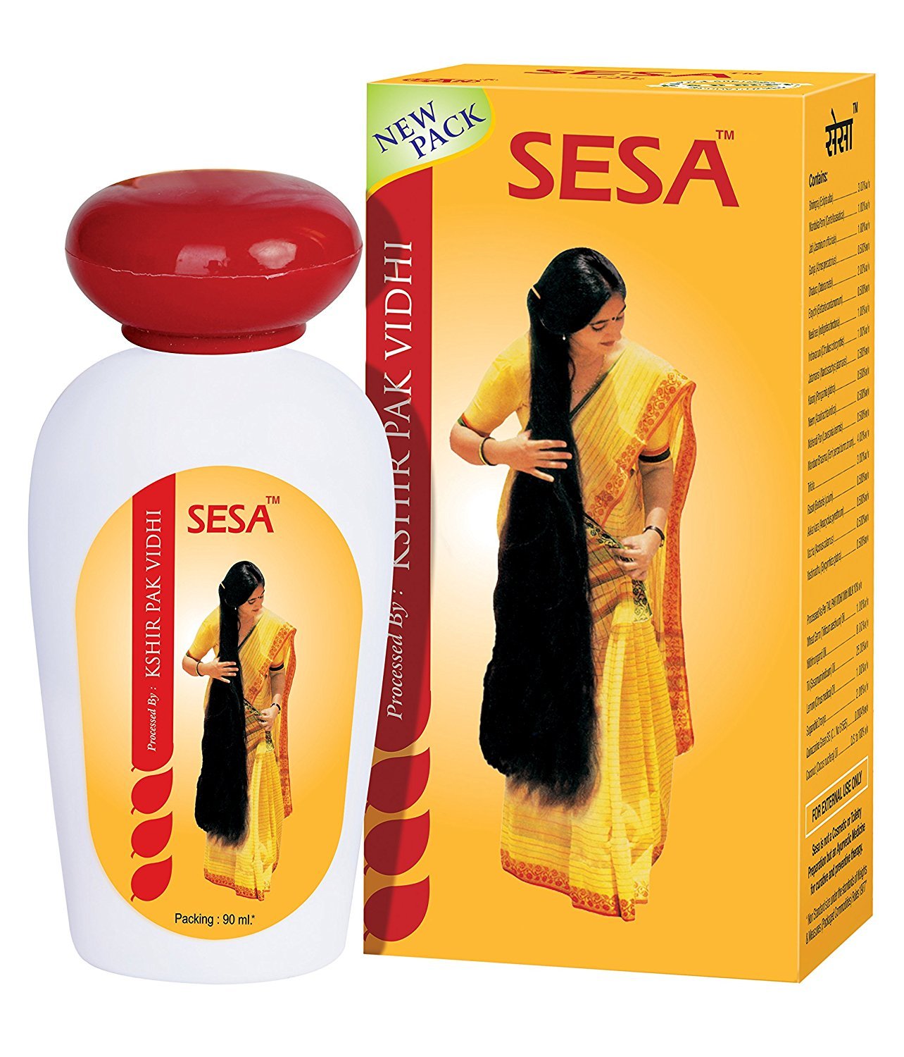 Kshir Pak Vidhi Sesa Olja – synkronisering av oljor och örter för hälsosam hår